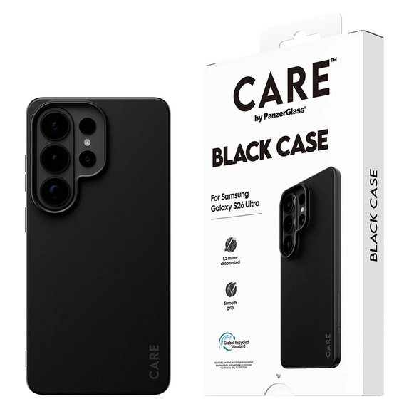 Case TPU for Samsung Galaxy S26 Ultra, Black, PanzerGlass