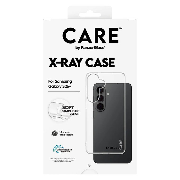 Case X-Ray for Samsung Galaxy S26+, Transparent, PanzerGlass