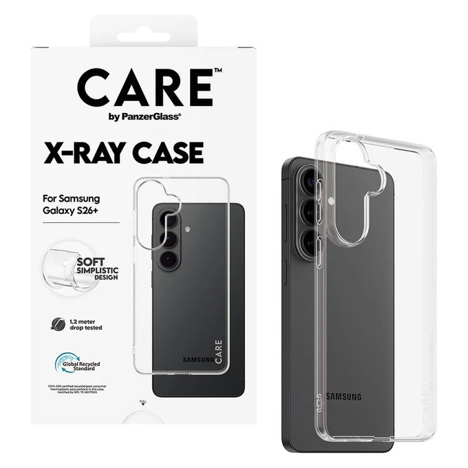 Case X-Ray for Samsung Galaxy S26+, Transparent, PanzerGlass