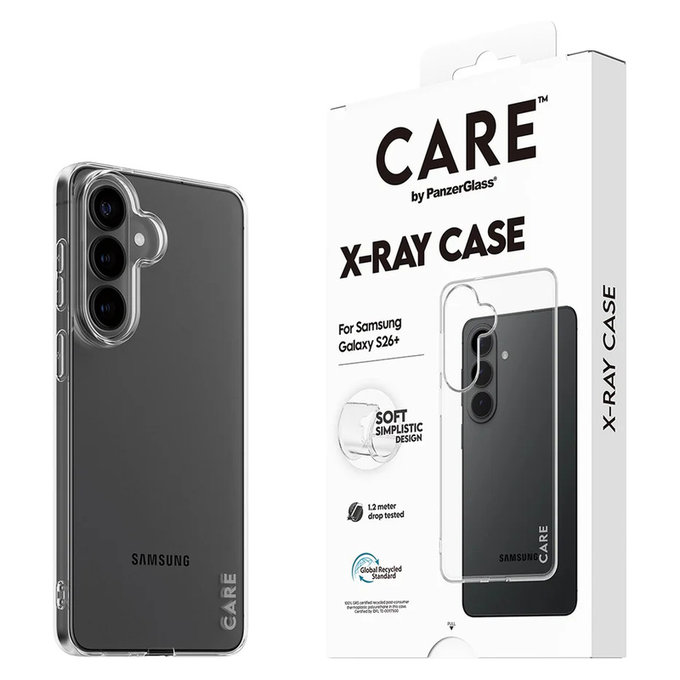 Case X-Ray for Samsung Galaxy S26+, Transparent, PanzerGlass