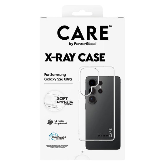 Case X-Ray for Samsung Galaxy S26 Ultra, Transparent, PanzerGlass