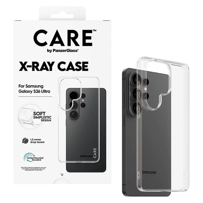 Case X-Ray for Samsung Galaxy S26 Ultra, Transparent, PanzerGlass