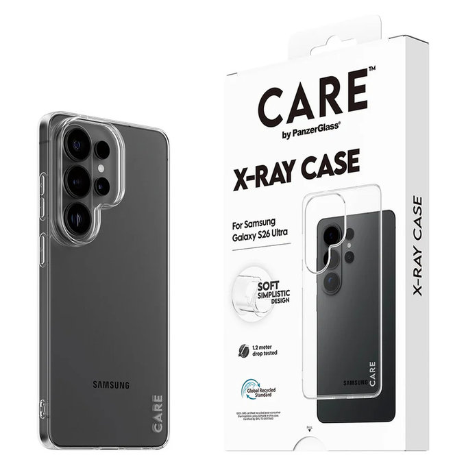 Case X-Ray for Samsung Galaxy S26 Ultra, Transparent, PanzerGlass
