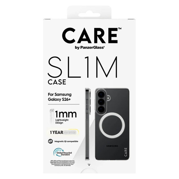 Case SL1M for Samsung Galaxy S26+, Transparent, PanzerGlass