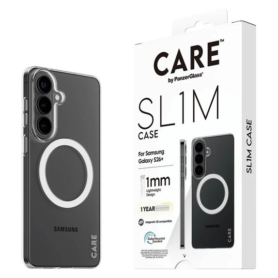 Case SL1M for Samsung Galaxy S26+, Transparent, PanzerGlass