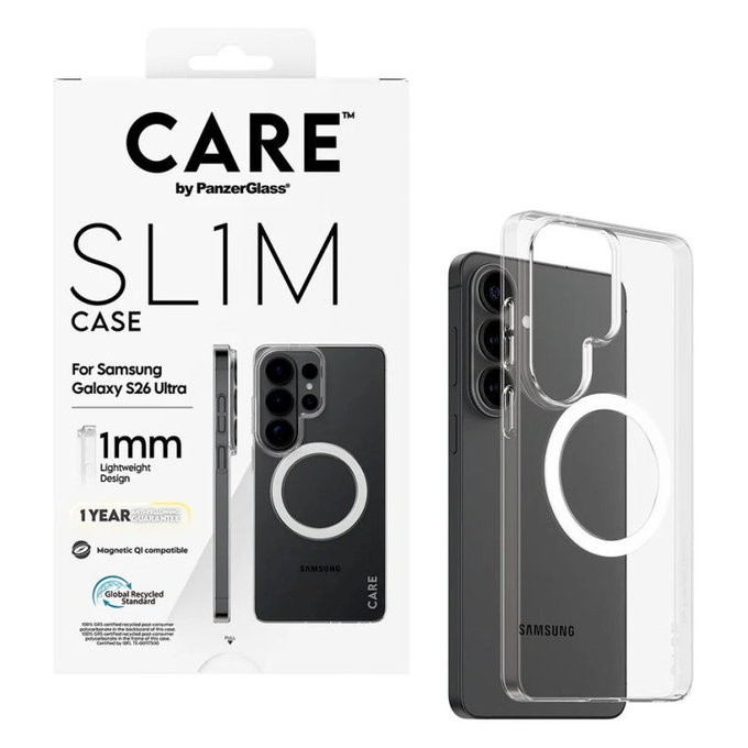 Case SL1M for Samsung Galaxy S26 Ultra, transparent, PanzerGlass