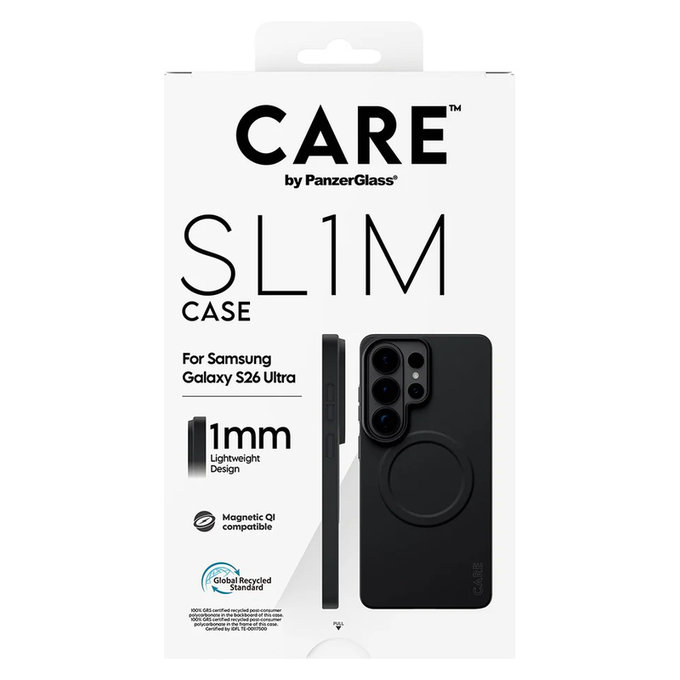 Case SL1M for Samsung Galaxy S26 Ultra, Black, PanzerGlass