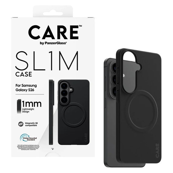 Case SL1M for Samsung Galaxy S26, Black, PanzerGlass