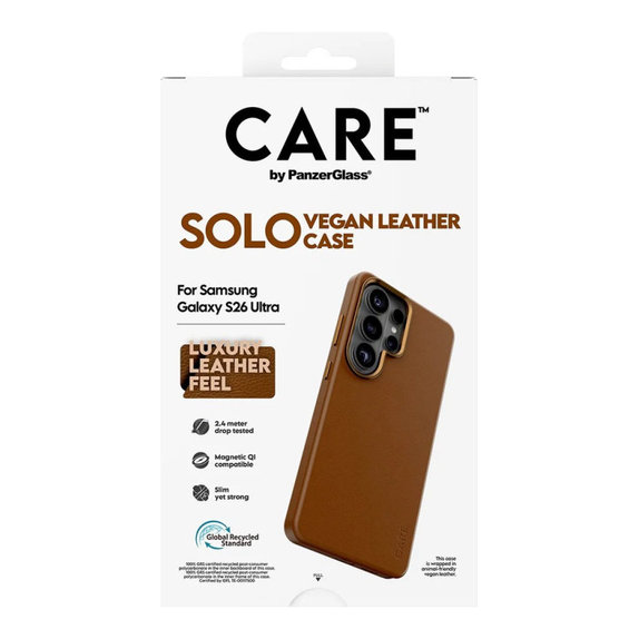 Case Solo for Samsung S26 Ultra, Brown, CARE
