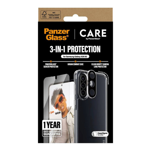 Bundle 3-in-1 for Samsung A36 5G, CARE