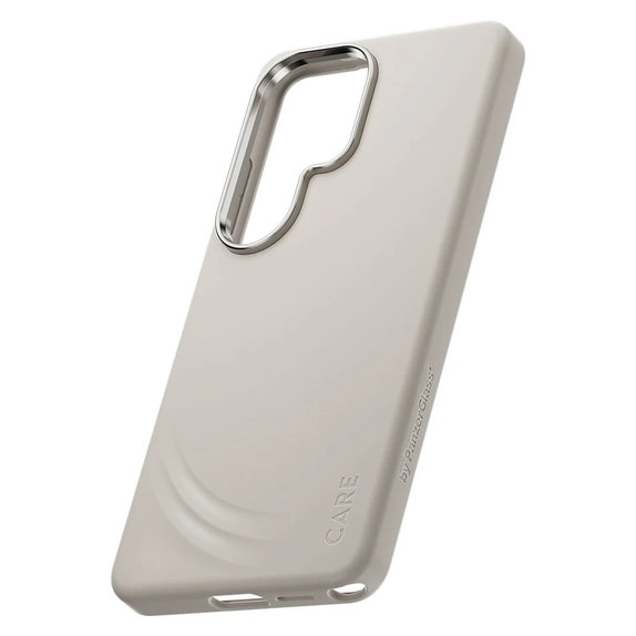 Case FLOW with QI for Samsung Galaxy S26 Ultra, Vanilla, PanzerGlass