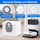 Replacement set for Xiaomi Roborock Q7+, Q7 Max, Q7 Max+ (2x Main brush, 4x Filter, 4x Side brush - White, 4x Mop cloth, 4x Dust bag)