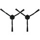 Replacement set for Xiaomi Dreame L20 Ultra, X20 Pro, X20 Pro Plus (2x Main brush, 4x Filter, 4x Side brush - Black)