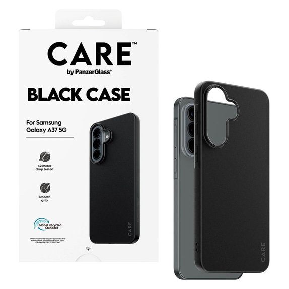 Case TPU for Samsung A37, Black, CARE