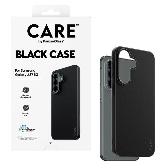 Case TPU for Samsung A37, Black, CARE