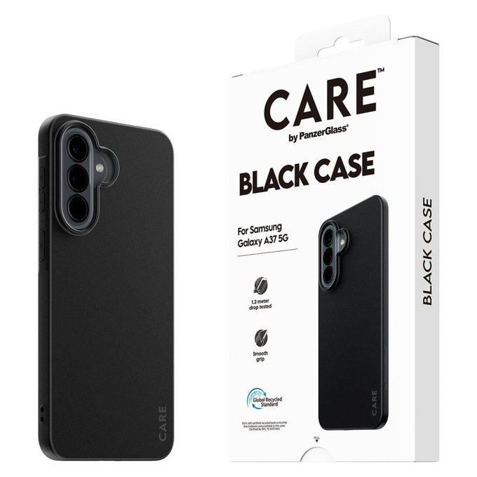 Case TPU for Samsung A37, Black, CARE