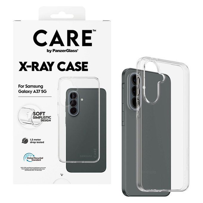 Case X-Ray for Samsung Galaxy A37, Transparent, PanzerGlass