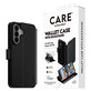 Case Wallet Kickstand for Samsung Galaxy A57, Black, PanzerGlass