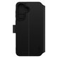 Case Wallet Kickstand for Samsung Galaxy A37, Black, PanzerGlass