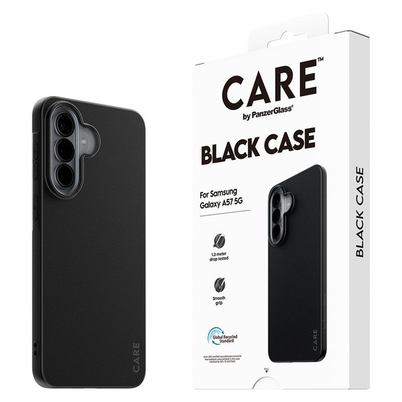 Case TPU for Samsung Galaxy A57, Black, PanzerGlass