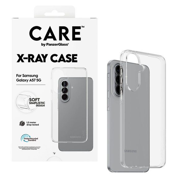 Case X-Ray for Samsung Galaxy A57, Transparent, PanzerGlass