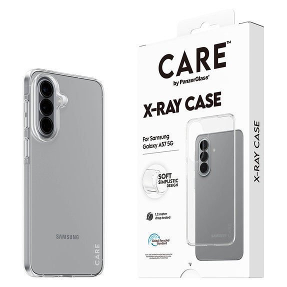 Case X-Ray for Samsung Galaxy A57, Transparent, PanzerGlass