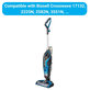 Replacement set for Bissell Crosswave 17132, 2225N, 2582N, 3551N (1x rotating brush for carpets, 1 pair of rotating brushes for various surfaces, 2x Filter)