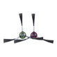Replacement set for Ecovacs X1 Omni, T10 (1x Main brush, 2x Filter, 2x Side brush)