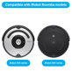 Replacement set for iRobot Roomba 500, 600-series (1 pair of Main brushes, 2x Filter, 2x Side brush)