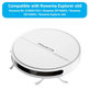 Replacement set for Rowenta Explorer s60 (1x Main brush, 2x Filter, 4x Side brush)
