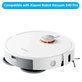 Replacement set for Xiaomi Robot Vacuum S40 Pro (1x Main brush, 2x Filter, 2x Side brush)