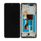 Display for Motorola Moto G86 5G, Touch Screen with Frame, Cosmic Sky, 5D68C30475, Genuine Service Pack