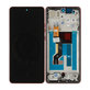 Display for Motorola Moto G86 5G, Touch Screen with Frame, Chrysanthemum, 5D68C30477, Genuine Service Pack