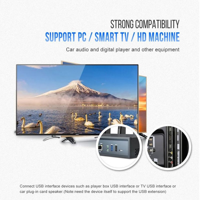 Metal USB flash drive 64 GB, USB 3.0, silver