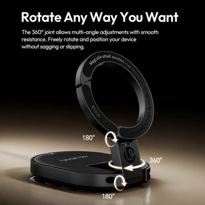 Magnetic suction mount Ulanzi MA39, black