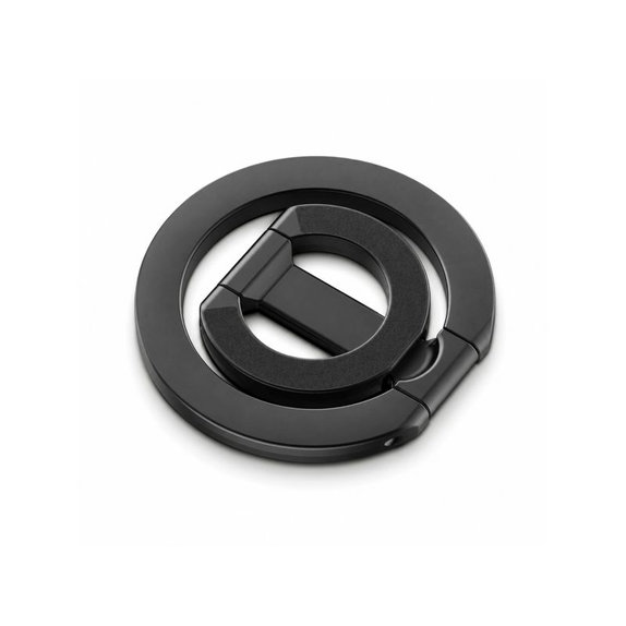 Double-sided foldable magnetic holder for MagSafe, black