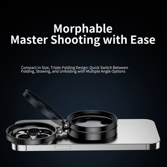 CPL polarizing filter 52mm with magnetic holder for smartphone