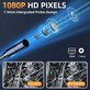 Industrial endoscope camera with 4.3" IPS display, 10m