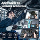 Industrial endoscope camera with 4.3" IPS display, 10m