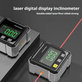 Digital angle gauge with magnet and laser