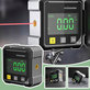 Digital angle gauge with magnet and laser