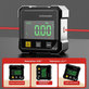 Digital angle gauge with magnet and laser