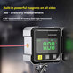 Digital angle gauge with magnet and laser