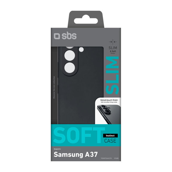 SBS - Case Instinct for Samsung Galaxy A37, black