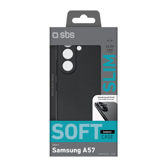 SBS - Case Instinct for Samsung Galaxy A57, black