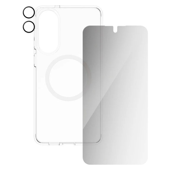 Bundle 3-in-1 Privacy for Samsung Galaxy S25 Edge, PanzerGlass