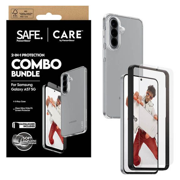 Bundle 2-in-1 for Samsung Galaxy A57, PanzerGlass
