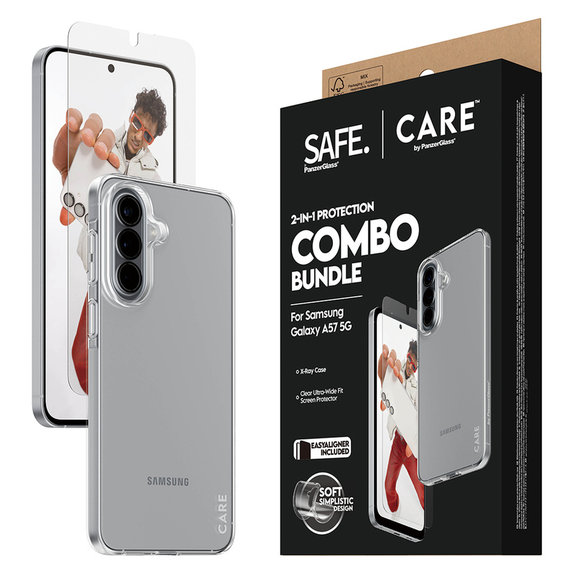 Bundle 2-in-1 for Samsung Galaxy A57, PanzerGlass