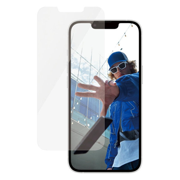 Tempered Glass with Applicator for iPhone 17e/16e/14/13/13 Pro, Clear, PanzerGlass