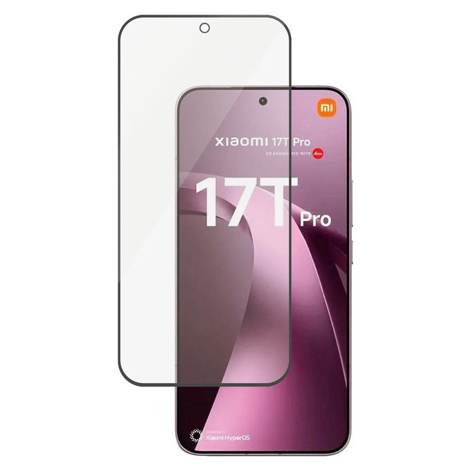 Tempered Glass UWF for Xiaomi 17T Pro, Black, PanzerGlass